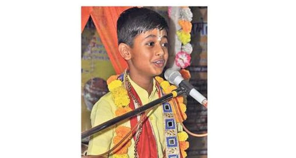 छह साल की उम्र से गांव से ही श्रीराम कथा शुरू की, तीन साल में कर चुके 150 कथा