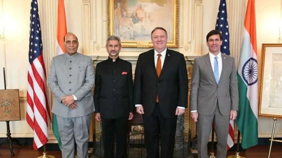 2+2 वार्ता: अमेरिकी विदेश मंत्री और रक्षा मंत्री आज पहुंचेंगे भारत, LAC पर होगी चर्चा