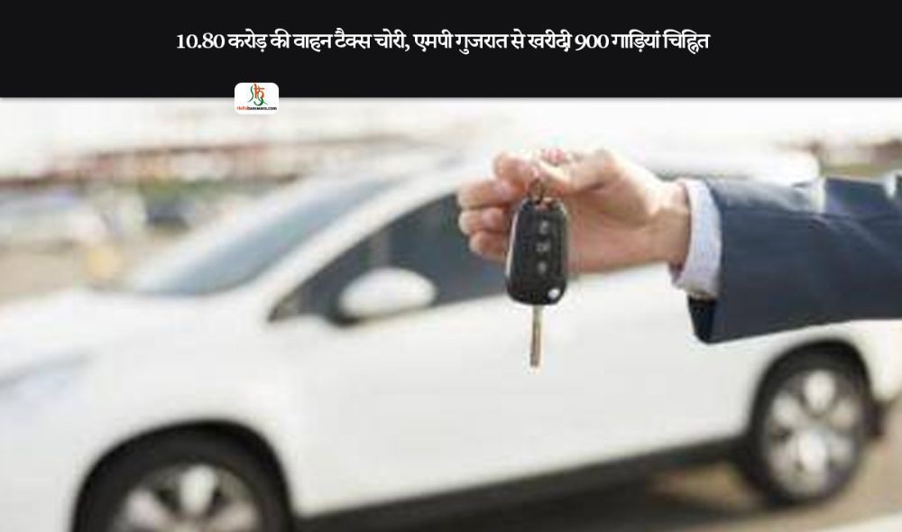 10.80 करोड़ की वाहन टैक्स चाेरी, एमपी गुजरात से खरीदी 900 गाड़ियां चिह्नित