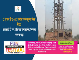 2 हजार से 2400 करोड़ तक पहुंचा दिया टेंडर: सरकारी से 35 प्रतिशत ज्यादा रेट, निरस्त करना पड़ा